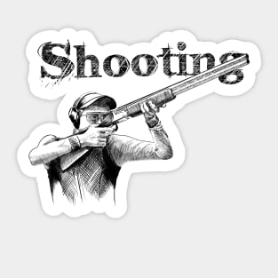 Shooting Sticker